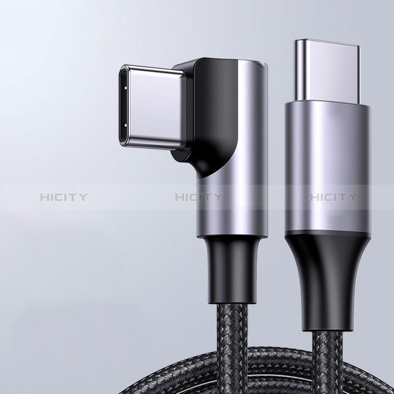 Apple iPad Pro 11 (2021)用Type-C USB-C to Type-C USB-C アクティブ変換ケーブルアダプタ 60W H01 アップル ダークグレー