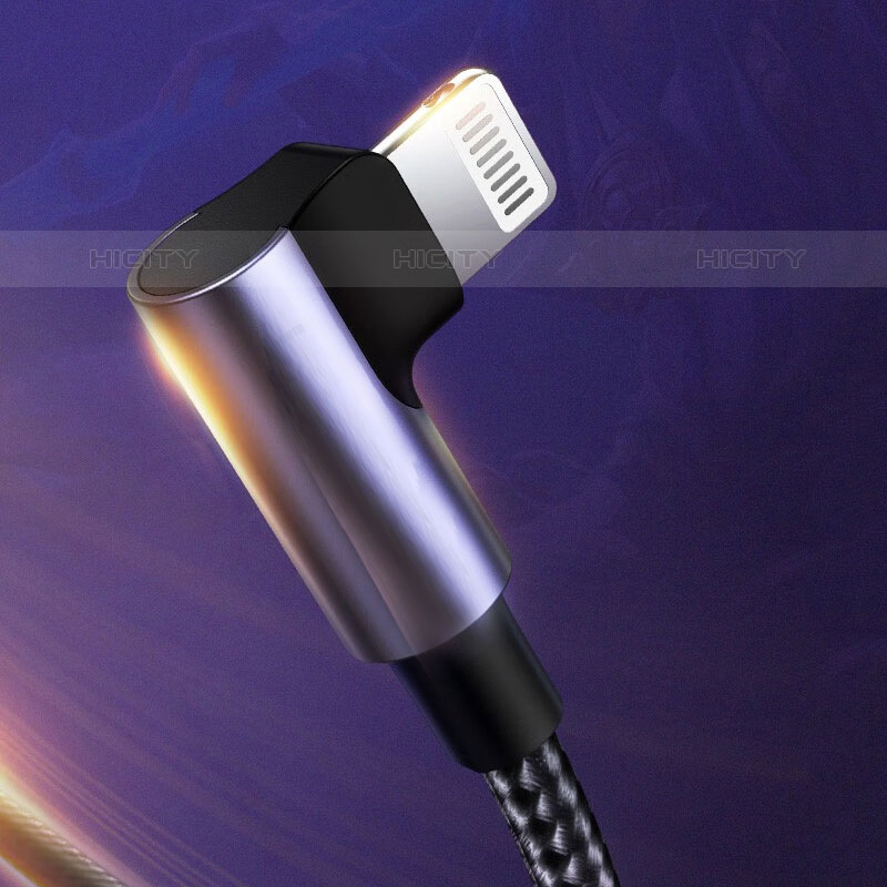 Apple iPad Pro 11 (2021)用Type-C USB-C to Lightning USB アクティブ変換ケーブルアダプタ H01 アップル ダークグレー