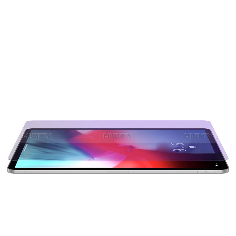 Apple iPad Pro 12.9 (2018)用アンチグレア ブルーライト 強化ガラス 液晶保護フィルム B01 アップル クリア