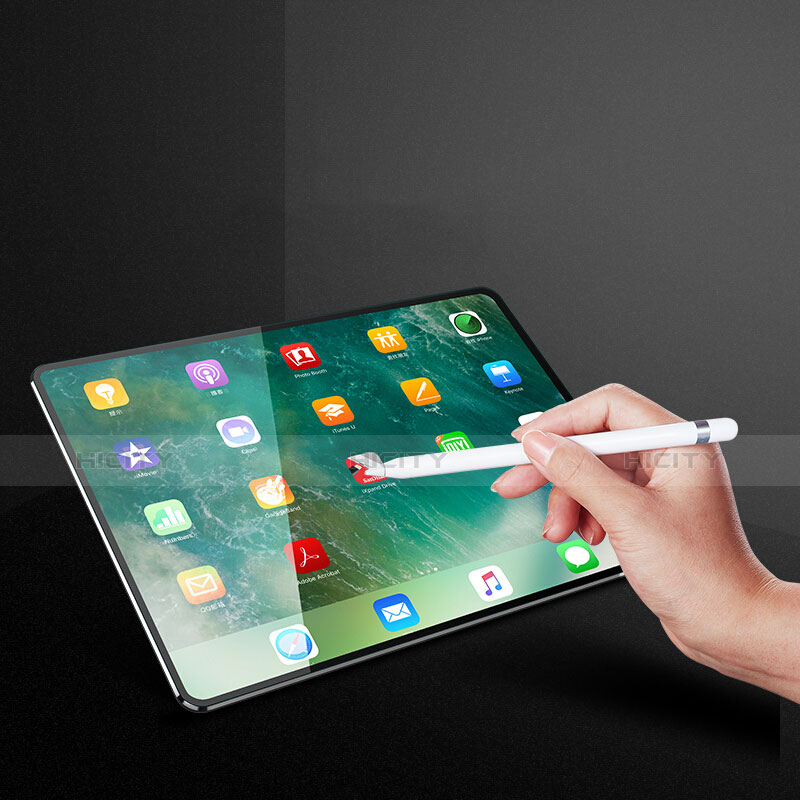 Apple iPad Pro 12.9 (2018)用強化ガラス 液晶保護フィルム T01 アップル クリア
