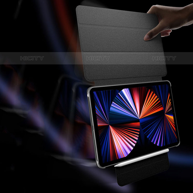 Apple iPad Pro 12.9 (2020)用手帳型 レザーケース スタンド カバー H01 アップル 