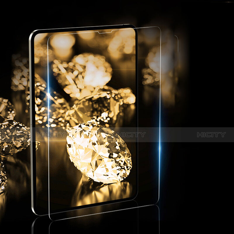 Apple iPad Pro 12.9 (2020)用強化ガラス 液晶保護フィルム T02 アップル クリア