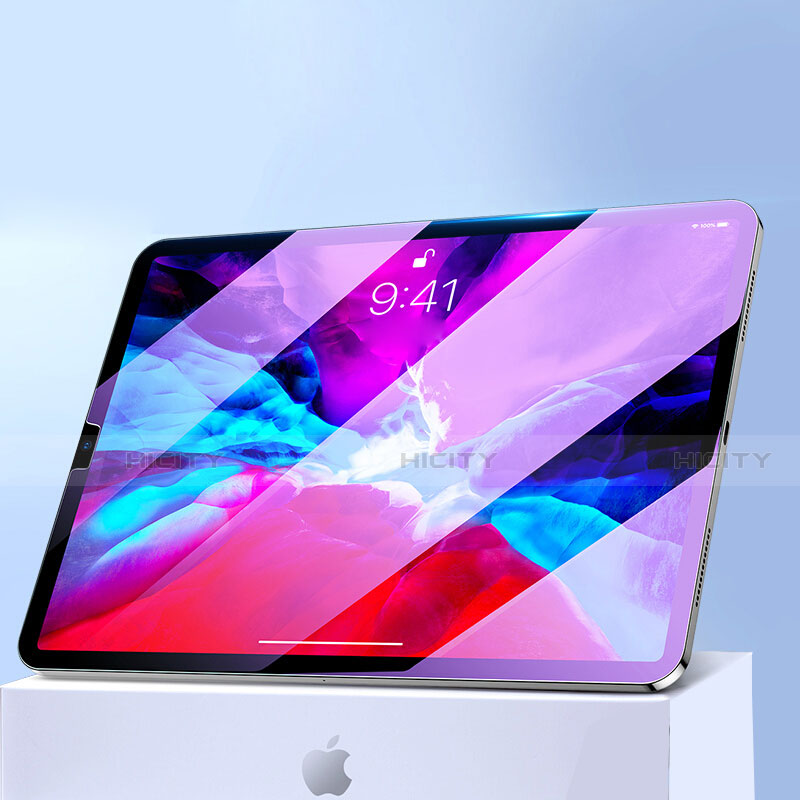 Apple iPad Pro 12.9 (2020)用強化ガラス 液晶保護フィルム T03 アップル クリア