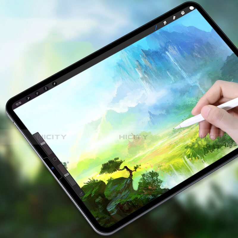 Apple iPad Pro 12.9 (2020)用強化ガラス 液晶保護フィルム T05 アップル クリア