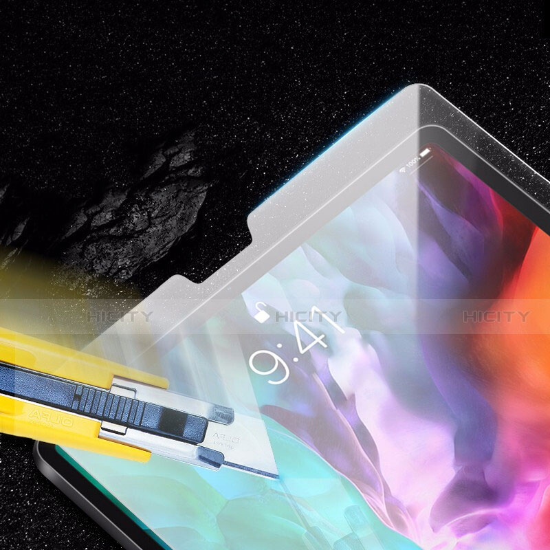 Apple iPad Pro 12.9 (2021)用強化ガラス 液晶保護フィルム T07 アップル クリア