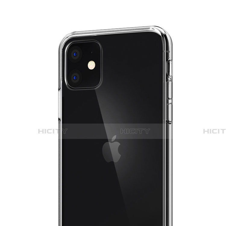 Apple iPhone 11用極薄ソフトケース シリコンケース 耐衝撃 全面保護 クリア透明 カバー アップル クリア