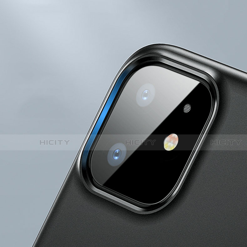 Apple iPhone 11用ハードケース プラスチック 質感もマット アップル ブラック
