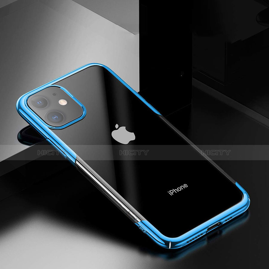 Apple iPhone 11用ハードカバー クリスタル クリア透明 H01 アップル 