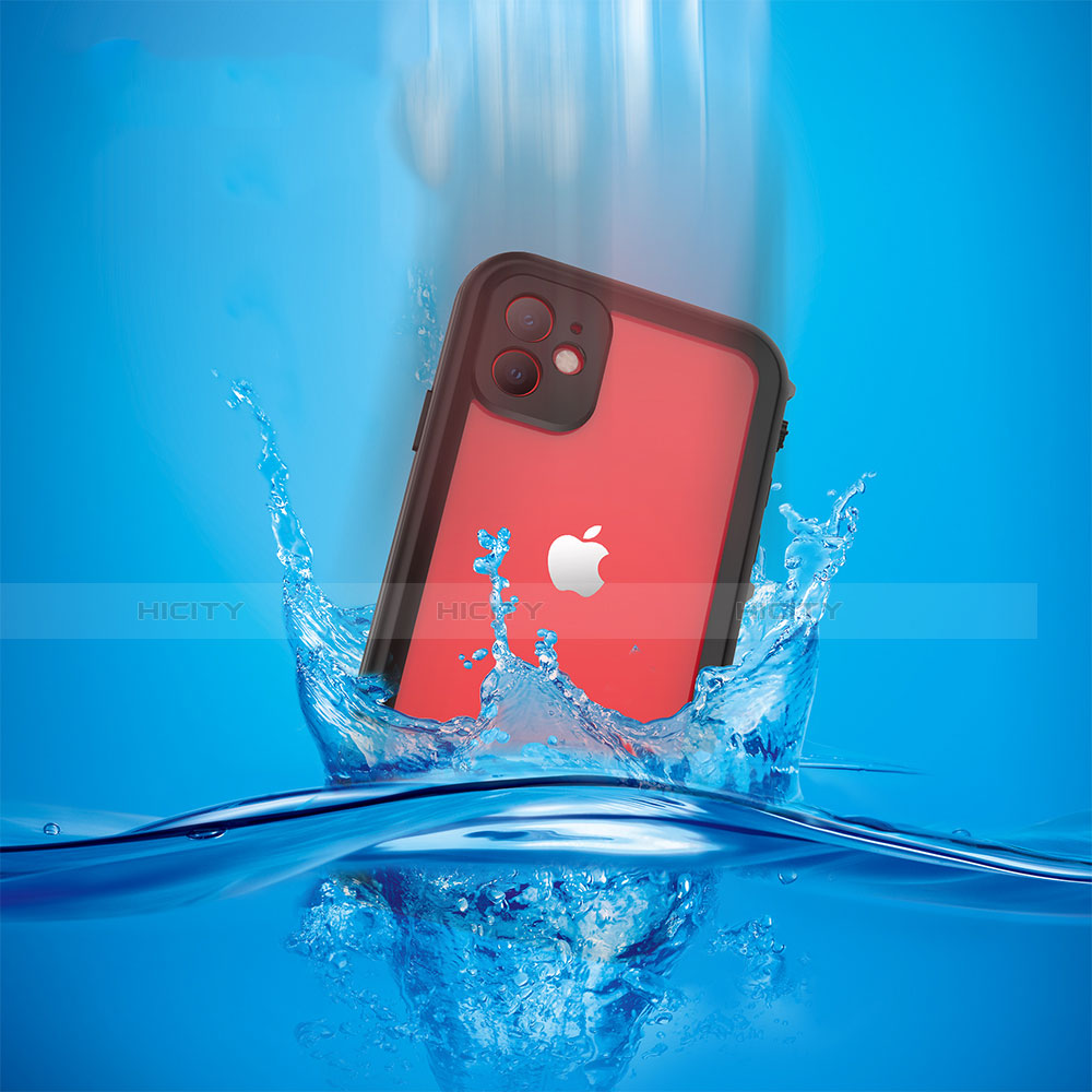 Apple iPhone 11用完全防水ケース ハイブリットバンパーカバー 高級感 手触り良い 360度 W03 アップル 