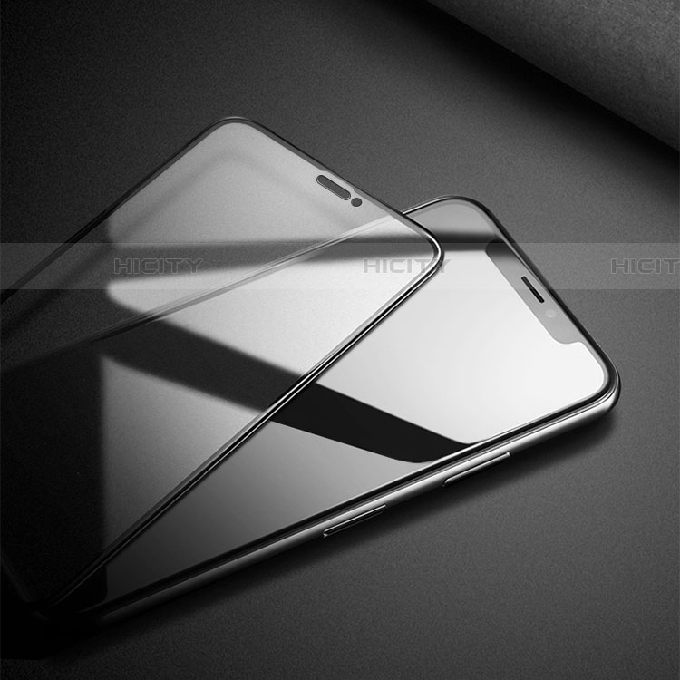 Apple iPhone 11用強化ガラス フル液晶保護フィルム F05 アップル ブラック