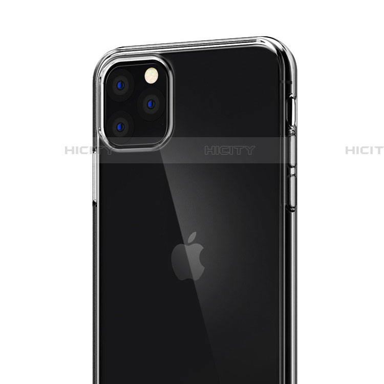 Apple iPhone 11 Pro用極薄ソフトケース シリコンケース 耐衝撃 全面保護 クリア透明 T06 アップル クリア