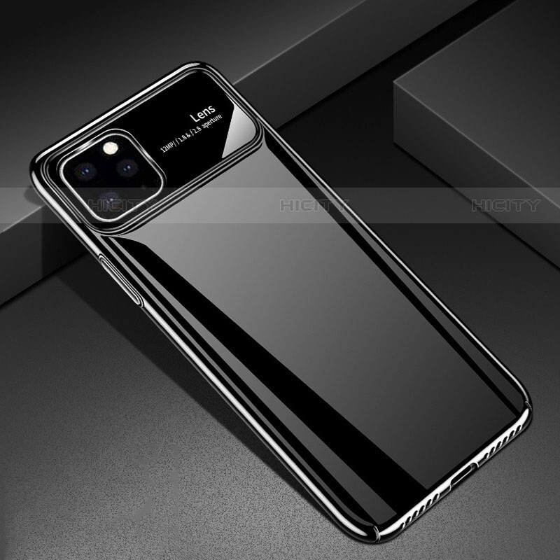 Apple iPhone 11 Pro用ハードケース プラスチック 質感もマット カバー M01 アップル ブラック