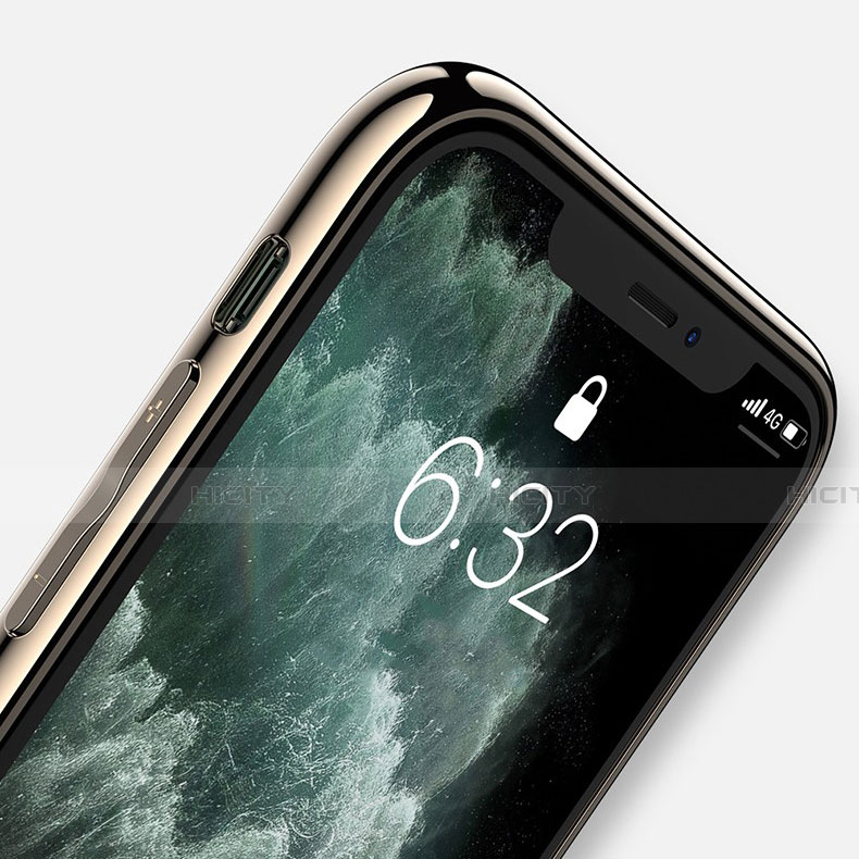 Apple iPhone 11 Pro用ハイブリットバンパーケース プラスチック 鏡面 カバー F01 アップル 