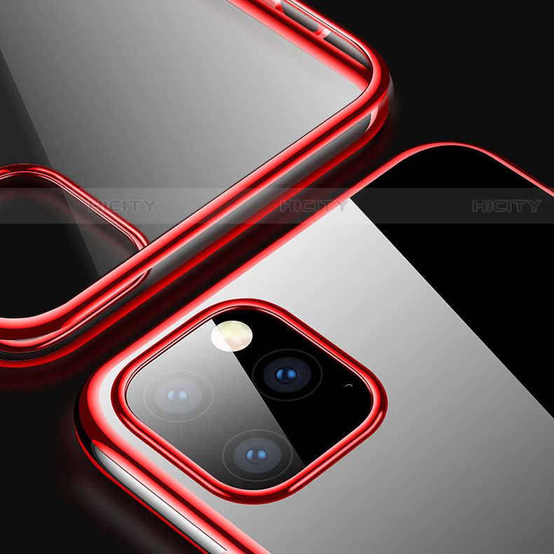 Apple iPhone 11 Pro用極薄ソフトケース シリコンケース 耐衝撃 全面保護 クリア透明 H02 アップル 