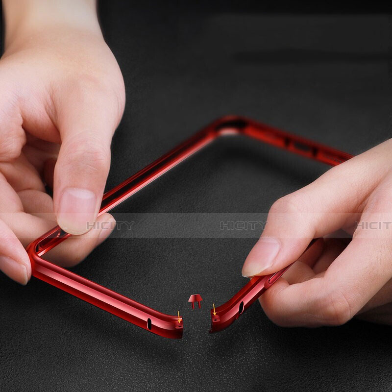 Apple iPhone 11 Pro用ケース 高級感 手触り良い アルミメタル 製の金属製 360度 フルカバーバンパー 鏡面 カバー T08 アップル 