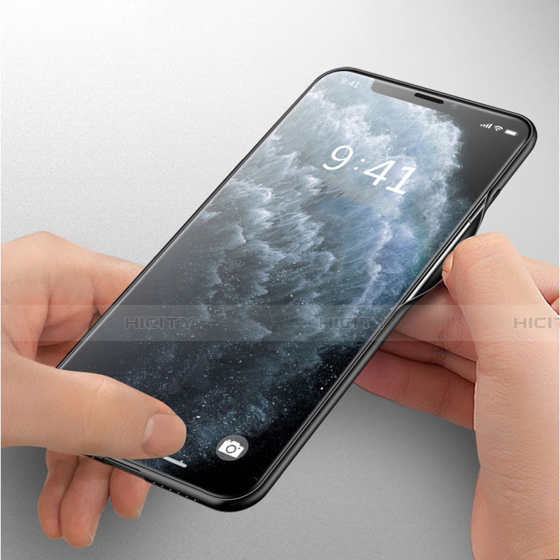 Apple iPhone 11 Pro用ハイブリットバンパーケース プラスチック アンド指輪 マグネット式 R04 アップル 