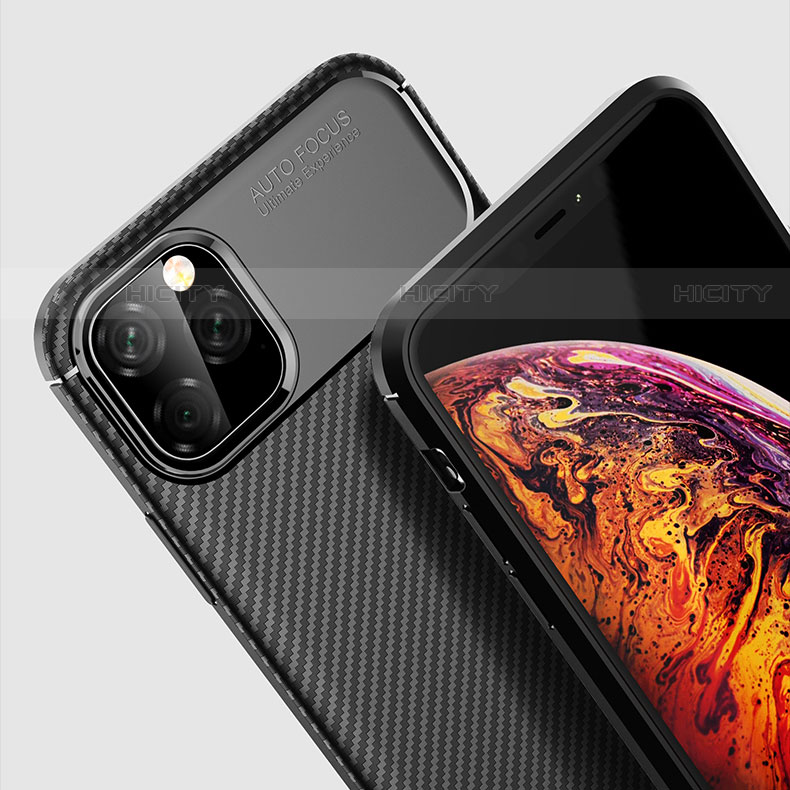 Apple iPhone 11 Pro用シリコンケース ソフトタッチラバー ツイル カバー アップル 