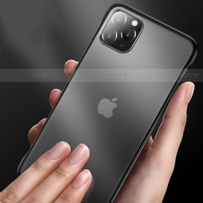 Apple iPhone 11 Pro用極薄ケース クリア透明 プラスチック 質感もマットU01 アップル 