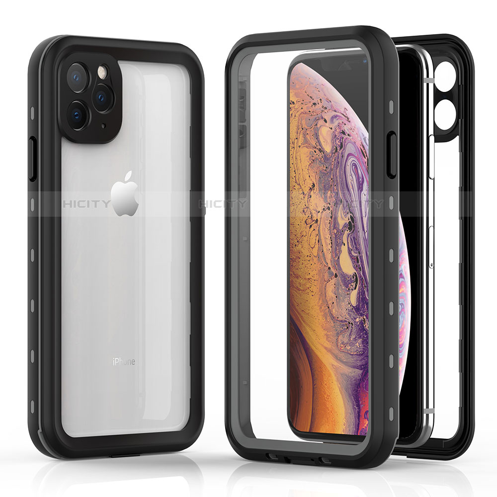 Apple iPhone 11 Pro用完全防水ケース ハイブリットバンパーカバー 高級感 手触り良い 360度 W04 アップル 