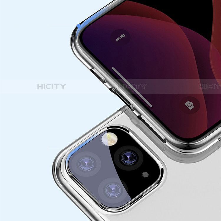 Apple iPhone 11 Pro Max用極薄ソフトケース シリコンケース 耐衝撃 全面保護 クリア透明 H01 アップル 