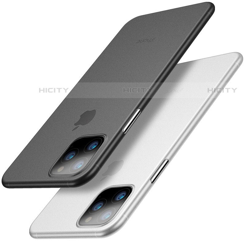 Apple iPhone 11 Pro Max用極薄ケース クリア透明 プラスチック 質感もマットU04 アップル 