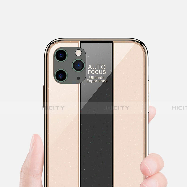 Apple iPhone 11 Pro Max用ハイブリットバンパーケース プラスチック 鏡面 カバー F01 アップル 