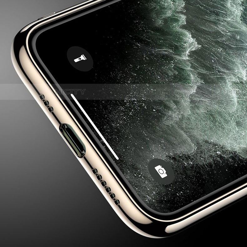 Apple iPhone 11 Pro Max用ハイブリットバンパーケース プラスチック 鏡面 カバー T01 アップル 