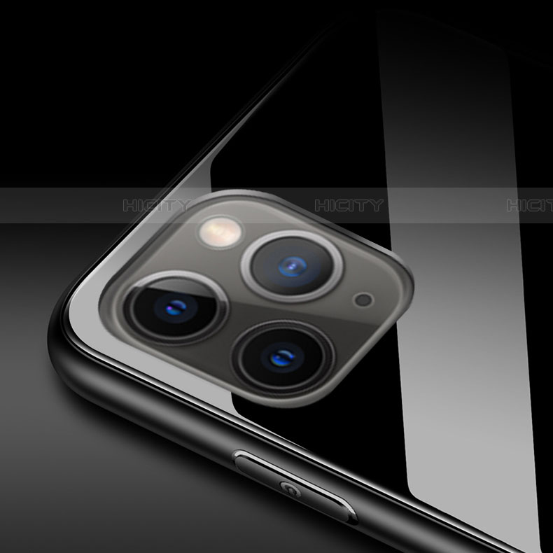 Apple iPhone 11 Pro Max用ハイブリットバンパーケース プラスチック 鏡面 カバー アンド指輪 マグネット式 T01 アップル 