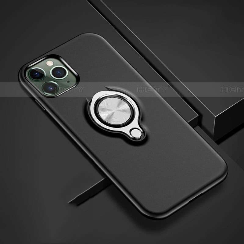 Apple iPhone 11 Pro Max用ハイブリットバンパーケース プラスチック アンド指輪 マグネット式 R04 アップル 
