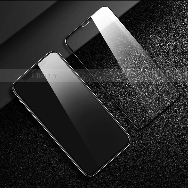 Apple iPhone 11 Pro Max用強化ガラス フル液晶保護フィルム アップル ブラック