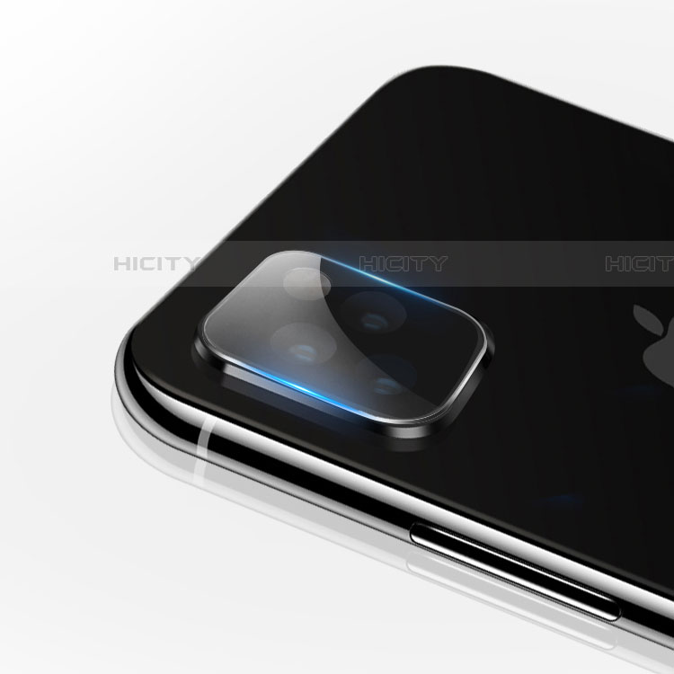Apple iPhone 11 Pro Max用強化ガラス カメラプロテクター カメラレンズ 保護ガラスフイルム C01 アップル クリア