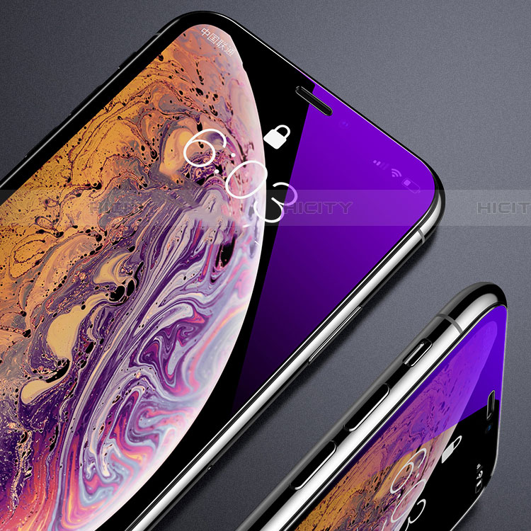 Apple iPhone 11 Pro Max用アンチグレア ブルーライト 強化ガラス 液晶保護フィルム B01 アップル クリア