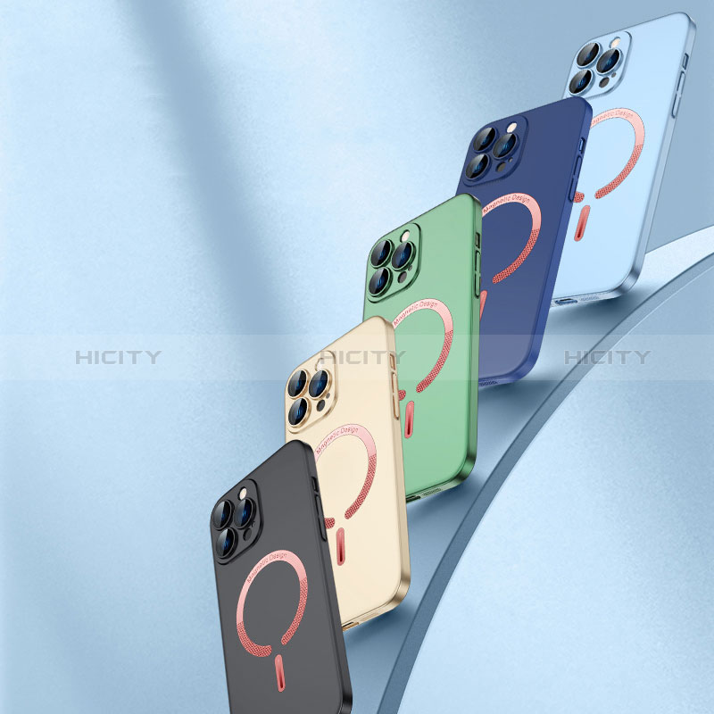 Apple iPhone 12用ハードケース プラスチック 質感もマット カバー Mag-Safe 磁気 Magnetic QC1 アップル 