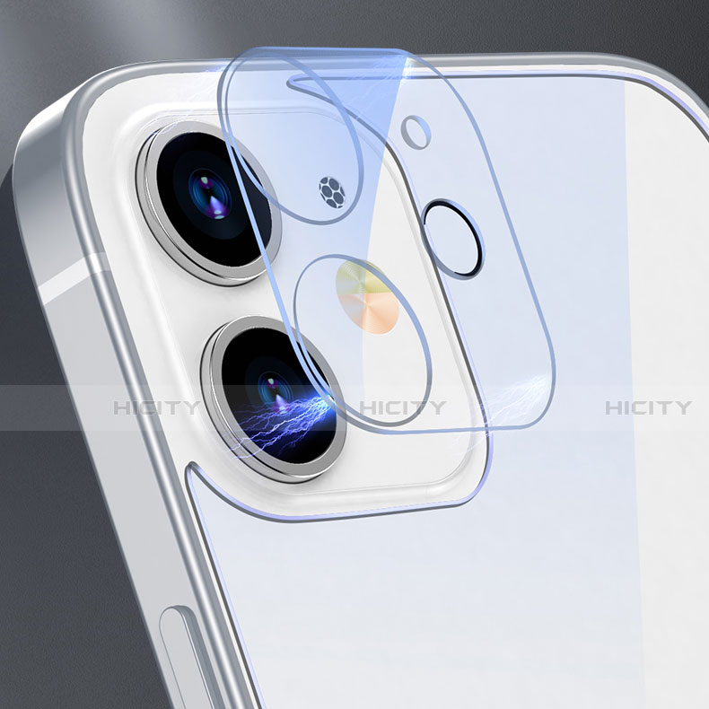 Apple iPhone 12用強化ガラス カメラプロテクター カメラレンズ 保護ガラスフイルム C01 アップル クリア