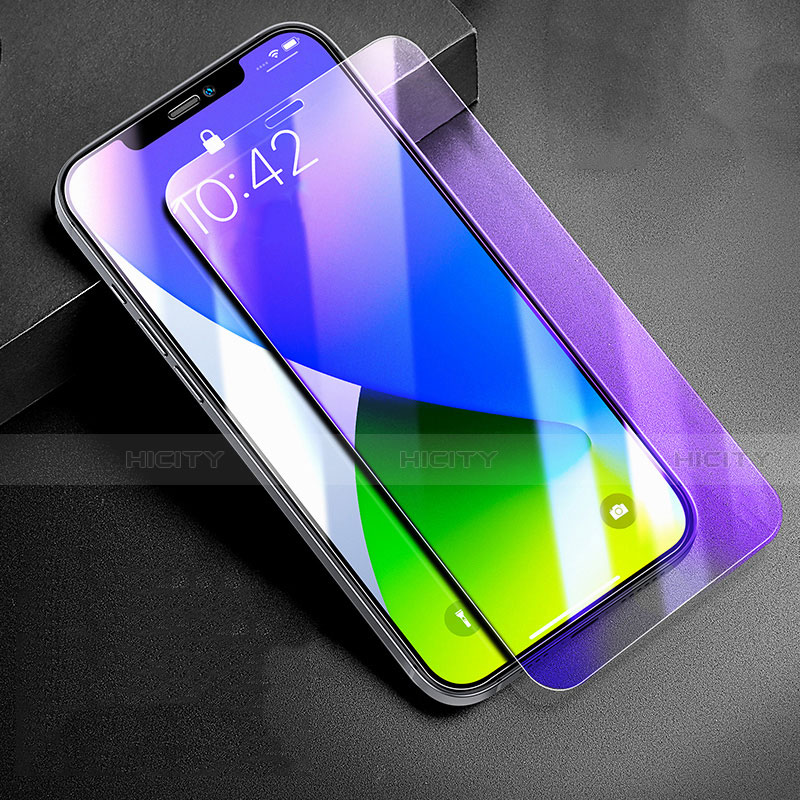 Apple iPhone 12用アンチグレア ブルーライト 強化ガラス 液晶保護フィルム B01 アップル クリア