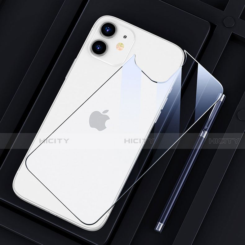 Apple iPhone 12 Mini用強化ガラス 液晶保護フィルム 背面保護フィルム同梱 アップル クリア