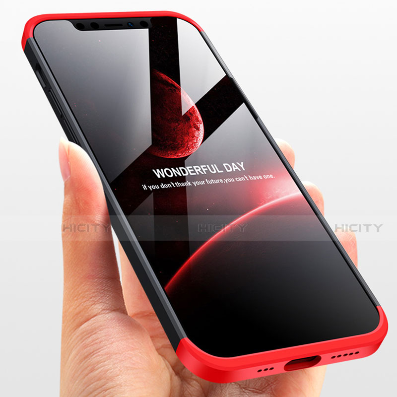 Apple iPhone 12 Pro用ハードケース プラスチック 質感もマット 前面と背面 360度 フルカバー アップル 