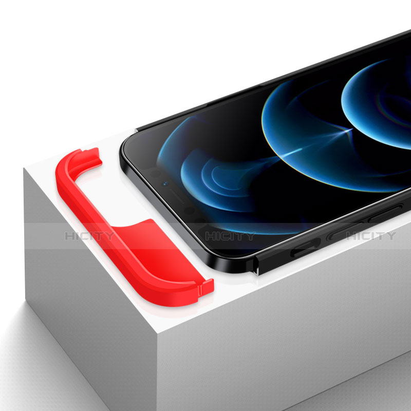 Apple iPhone 12 Pro用ハードケース プラスチック 質感もマット 前面と背面 360度 フルカバー M01 アップル 