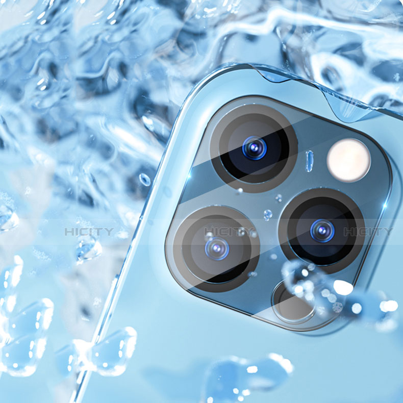 Apple iPhone 12 Pro用強化ガラス カメラプロテクター カメラレンズ 保護ガラスフイルム C02 アップル クリア