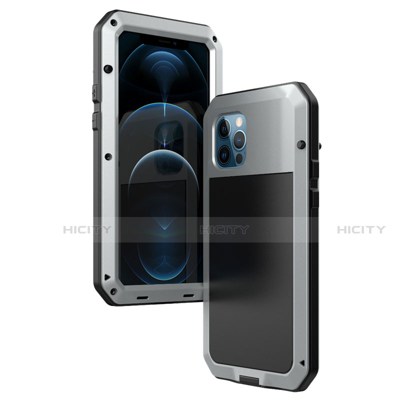 Apple iPhone 12 Pro Max用ケース 高級感 手触り良い アルミメタル 製の金属製 カバー N01 アップル 