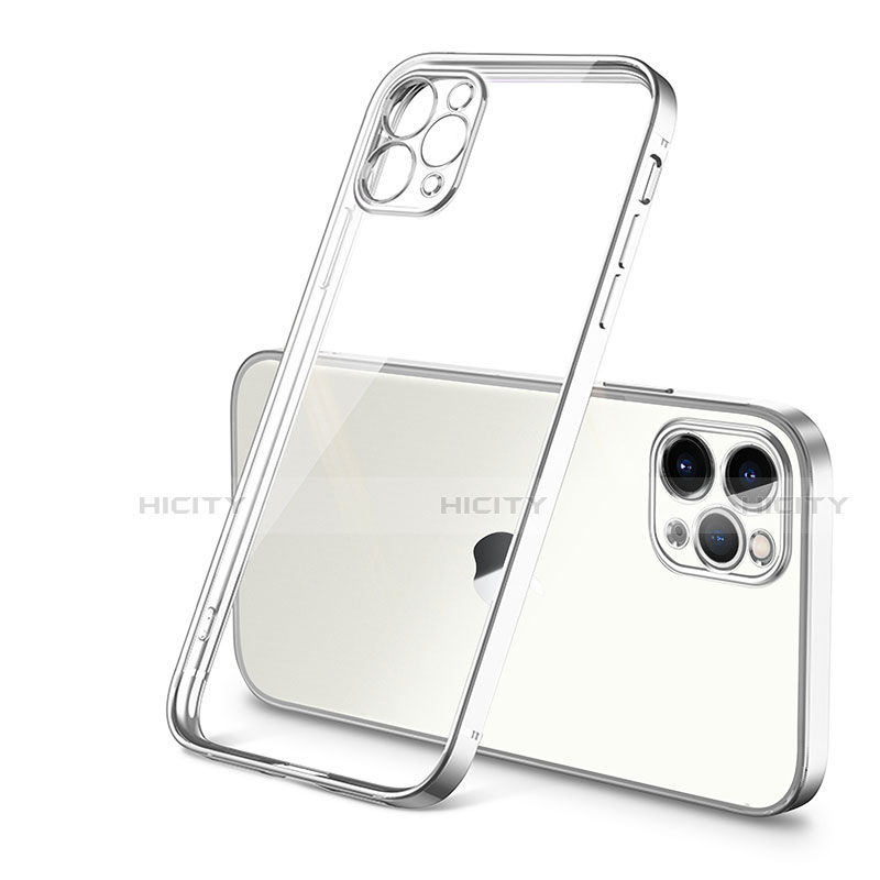 Apple iPhone 12 Pro Max用極薄ソフトケース シリコンケース 耐衝撃 全面保護 クリア透明 H01 アップル 