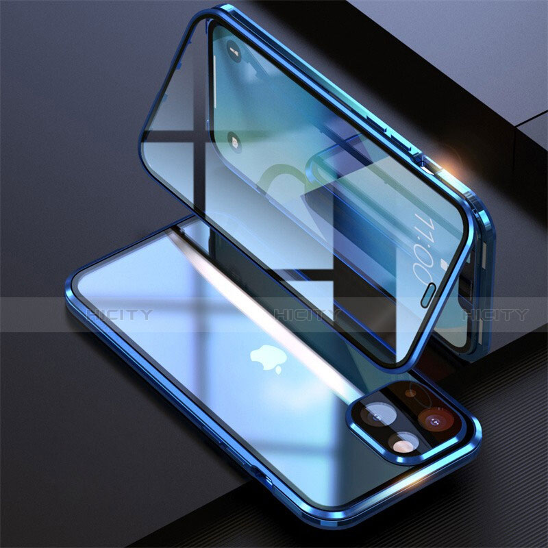 Apple iPhone 13用ケース 高級感 手触り良い アルミメタル 製の金属製 360度 フルカバーバンパー 鏡面 カバー M08 アップル 