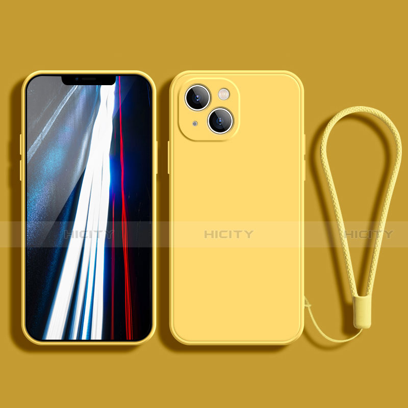 Apple iPhone 13用360度 フルカバー極薄ソフトケース シリコンケース 耐衝撃 全面保護 バンパー G02 アップル 