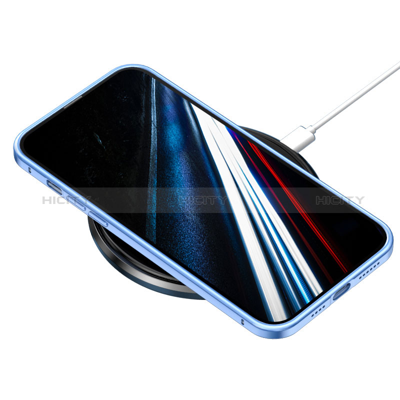 Apple iPhone 13用ケース 高級感 手触り良い メタル兼プラスチック バンパー LF1 アップル 