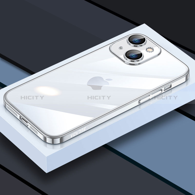 Apple iPhone 13用極薄ソフトケース シリコンケース 耐衝撃 全面保護 クリア透明 LD4 アップル 