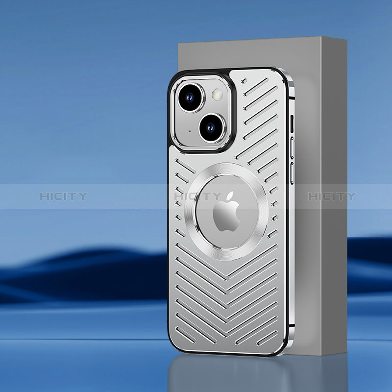 Apple iPhone 13用ケース 高級感 手触り良い アルミメタル 製の金属製 兼シリコン カバー Mag-Safe 磁気 Magnetic AC1 アップル 