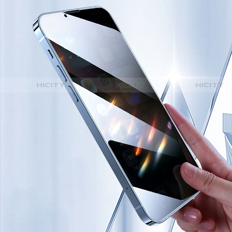 Apple iPhone 13用反スパイ 強化ガラス 液晶保護フィルム M07 アップル クリア