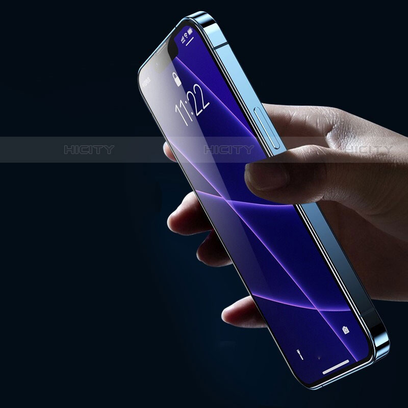 Apple iPhone 13用アンチグレア ブルーライト 強化ガラス 液晶保護フィルム B05 アップル クリア