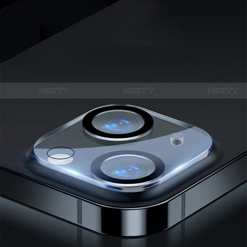 Apple iPhone 13用強化ガラス カメラプロテクター カメラレンズ 保護ガラスフイルム C02 アップル クリア