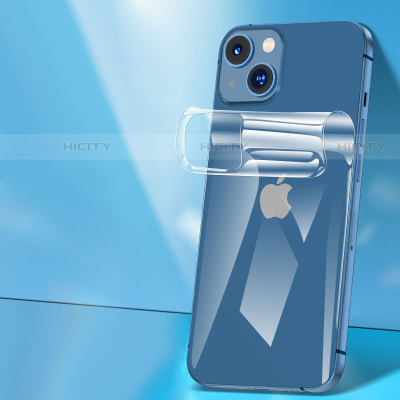 Apple iPhone 13用高光沢 液晶保護フィルム 背面保護フィルム同梱 F01 アップル クリア